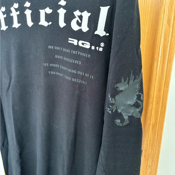 RG512 BLACK LONG SLEEVE SHIRT - Size Small - Picture 4 of 8